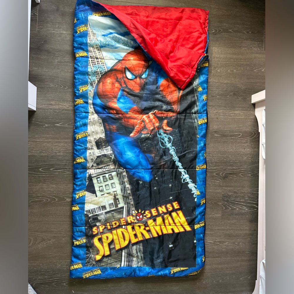 Spider-Man Sleeping bag in perfect condition